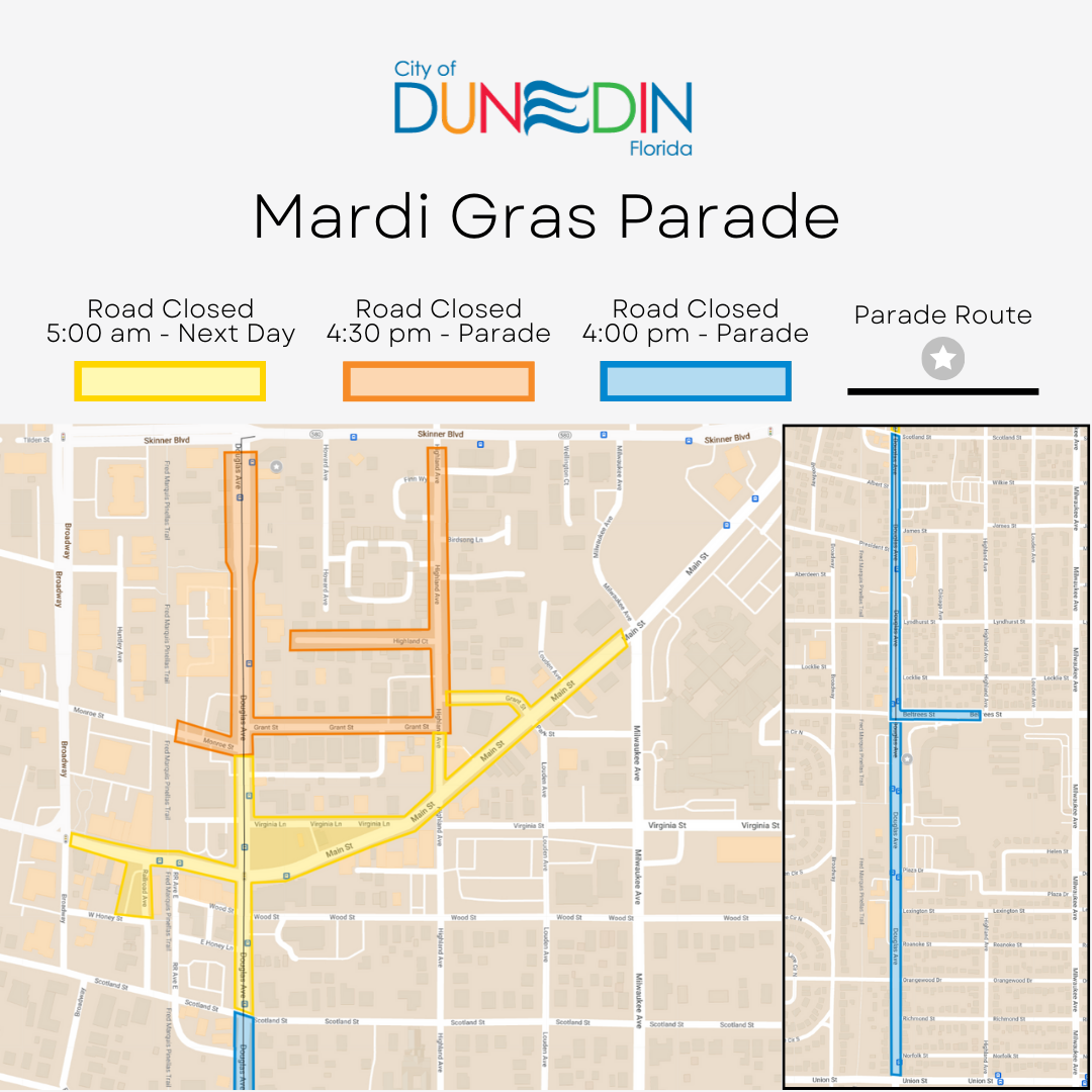 Mardi Gras Parade & Festival City of Dunedin, FL